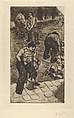Street Pavers (Les Paveurs), from "L'Estampe Originale", Henri-Gabriel Ibels French, Etching