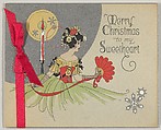 American Christmas Cards and Birthday Cards from the 1920s and Scrapbook with Calling Cards, Anonymous, Prints