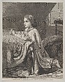 The Child's Prayer, from "Illustrated London News", William Luson Thomas British, Wood engraving