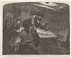 A Thick Night Off the Goodwins, from "Illustrated London News", Mason Jackson  British, Wood engraving