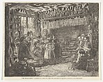 The Village School, from "Illustrated London News", Alfred Rankley  British, Wood engraving