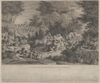 The Enchanted Fountain of Love's Truth (La Fontaine Enchantée de la Verité d'Amour), Augustin de Saint-Aubin French, Etching and engraving (state before dedication)