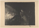 The Visitor (La Visiteuse) (L'Intruse / The Intruder), from "L'Estampe Originale", Paul-Albert Besnard  French, Lithograph