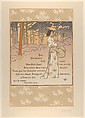 Trembling Woods (Bois Frissonnants), from "L'Estampe Originale", Georges Auriol French, Color lithograph