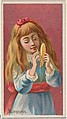 Banana, from the Fruits series (N12) for Allen & Ginter Cigarettes Brands, Allen & Ginter  American, Commercial color lithograph