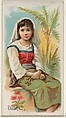 Dates, from the Fruits series (N12) for Allen & Ginter Cigarettes Brands, Allen & Ginter American, Commercial color lithograph
