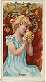 Pear, from the Fruits series (N12) for Allen & Ginter Cigarettes Brands, Allen & Ginter American, Commercial color lithograph