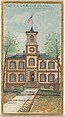 Capitol of Rhode Island in Providence, from the General Government and State Capitol Buildings series (N14) for Allen & Ginter Cigarettes Brands, Allen & Ginter  American, Commercial color lithograph