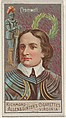 Oliver Cromwell, from the Great Generals series (N15) for Allen & Ginter Cigarettes Brands, Allen & Ginter  American, Commercial color lithograph