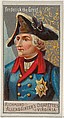 Frederick the Great, from the Great Generals series (N15) for Allen & Ginter Cigarettes Brands, Allen & Ginter  American, Commercial color lithograph