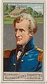 Andrew Jackson, from the Great Generals series (N15) for Allen & Ginter Cigarettes Brands, Allen & Ginter  American, Commercial color lithograph