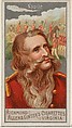 Napier, from the Great Generals series (N15) for Allen & Ginter Cigarettes Brands, Allen & Ginter  American, Commercial color lithograph