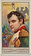 Napoleon Bonaparte, from the Great Generals series (N15) for Allen & Ginter Cigarettes Brands, Allen & Ginter  American, Commercial color lithograph