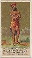 Australia (Indian), from the Natives in Costume series (N16) for Allen & Ginter Cigarettes Brands, Allen & Ginter American, Commercial color lithograph