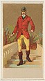 England, from the Natives in Costume series (N16), Teofani Issue, for Allen & Ginter Cigarettes Brands, Allen & Ginter  American, Commercial color lithograph