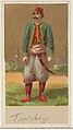 Turkey, from the Natives in Costume series (N16), Teofani Issue, for Allen & Ginter Cigarettes Brands, Allen & Ginter  American, Commercial color lithograph