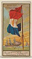 Admiral, Paraguay, from the Naval Flags series (N17) for Allen & Ginter Cigarettes Brands, Allen & Ginter  American, Commercial color lithograph