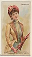 Take Arms, from the Parasol Drills series (N18) for Allen & Ginter Cigarettes Brands, Allen & Ginter  American, Commercial color lithograph