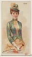 Here, from the Parasol Drills series (N18) for Allen & Ginter Cigarettes Brands, Allen & Ginter  American, Commercial color lithograph