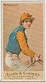 Mrs. G.L. Lorillard, from the Racing Colors of the World series (N22a) for Allen & Ginter Cigarettes, Allen & Ginter  American, Commercial color lithograph