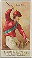 Dwyer Brothers, from the Racing Colors of the World series (N22a) for Allen & Ginter Cigarettes, Allen & Ginter  American, Commercial color lithograph