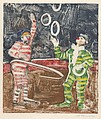 Circus, Mary Beth McKenzie (American, born Cleveland, Ohio, 1946), A suite of 13 monotypes