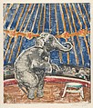 Circus, Mary Beth McKenzie (American, born Cleveland, Ohio, 1946), A suite of 13 monotypes