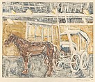 Horse Barns, Mary Beth McKenzie (American, born Cleveland, Ohio, 1946), A series of 17 monotypes