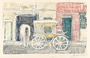 Horse Barns, Mary Beth McKenzie (American, born Cleveland, Ohio, 1946), A series of 17 monotypes