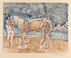 Horse Act, Mary Beth McKenzie  American, Monotype