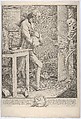 Sterne and Death: "And When Death Himself Knocked at My Door", Thomas Patch  British, Etching