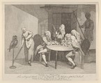Debates on Palmistry, Joseph Haynes British, Etching