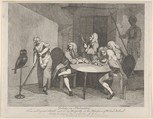 Debates on Palmistry, Joseph Haynes British, Etching