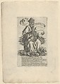 The Prophet Joel, from Prophets and Sibyls, Francesco Rosselli Italian, Engraving