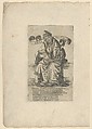 The Prophet Obadiah, from Prophets and Sibyls, Francesco Rosselli  Italian, Engraving; first state of two (TIB)