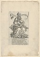 The Prophet Jeremiah, from Prophets and Sibyls, Francesco Rosselli  Italian, Engraving