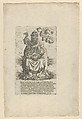 The Prophet Aaron, from Prophets and Sibyls, Francesco Rosselli  Italian, Engraving