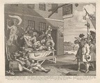 The Invasion, Plate 2: England, William Hogarth  British, Etching; third state of three