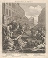 The Second Stage of Cruelty (The Four Stages of Cruelty), William Hogarth  British, Etching and engraving; first state of two
