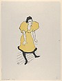 Polaire, Henri de Toulouse-Lautrec  French, Lithograph