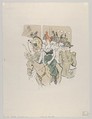 Entrée de Cha-u-Kao, from Le Rire, No. 67, 15 February 1896, Henri de Toulouse-Lautrec  French, Lithograph