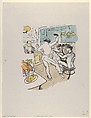 Chocolat Dansant, Henri de Toulouse-Lautrec  French, Process reproduction of drawing