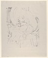 Coquelin Aîné, Henri de Toulouse-Lautrec (French, Albi 1864–1901 Saint-André-du-Bois), Crayon lithograph on china paper
