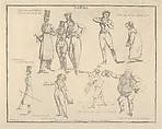Songs: "Ye Gentlemen of England That Live at Ease...", Henry Thomas Alken  British, Soft-ground etching