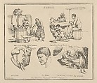 Songs: "With ____ mixture without measure...", Henry Thomas Alken  British, Soft-ground etching