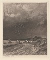 Before the Storm, Ivan Ivanovich Shishkin  Russian, Etching