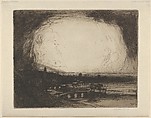 Two Bridges, Sir David Young Cameron  British, Scottish, Etching