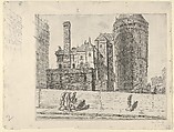 Tombs Prison, Reginald Marsh American, Etching