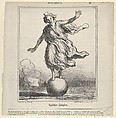 Equilibre Europeen, from Actualités, published in le Charivari, April 3, 1867, Honoré Daumier French, Lithograph
