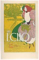 The Echo: Chicago's Humorous and Artistic Fortnightly, William Henry Bradley  American, Color lithograph